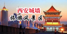 欧美大逼美女日逼视频中国陕西-西安城墙旅游风景区